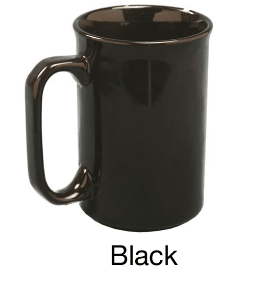 [1033, 4C] – 12oz Ceramic Mug Black, Cobalt