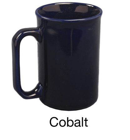 [1033, 4C] – 12oz Ceramic Mug Black, Cobalt (Blank)