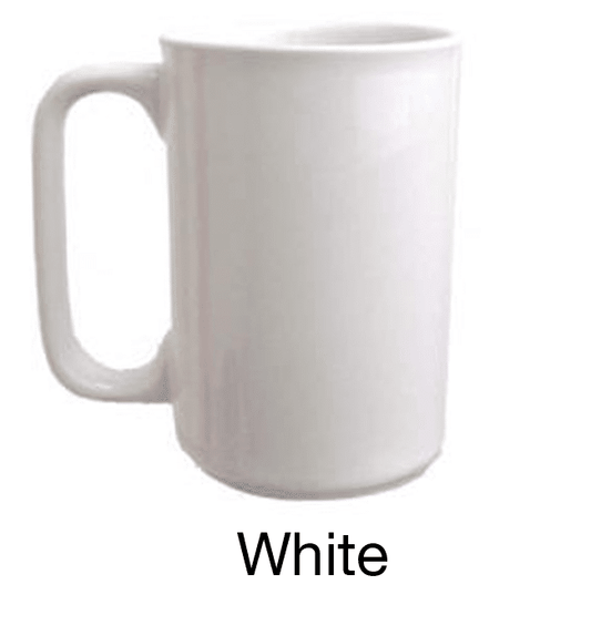 [1033, 4C] – 12oz Barrel Ceramic Mug White