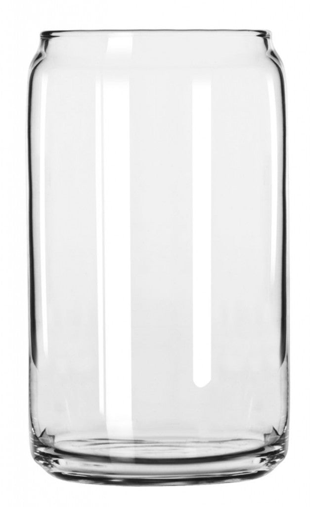 [209, 4C] – 16oz Beer Can Glass - CLEARANCE