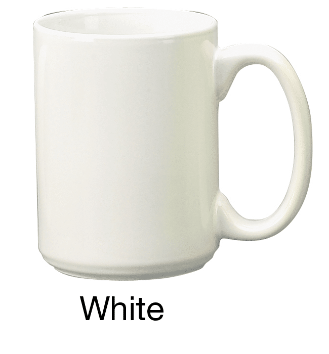 [3435, 4C] – 15oz White El Grande Ceramic Mug (Blank)