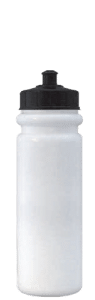 [5080W, 4C] – 900ml White Plastic Water Bottle (Lids Sold Separately) (Blank)