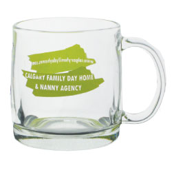 [5097, 4C] – 13 oz Clear Glass Mug (Blank)
