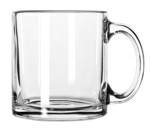 [5213, 4C] – 13 oz Clear Glass Mug (Blank)