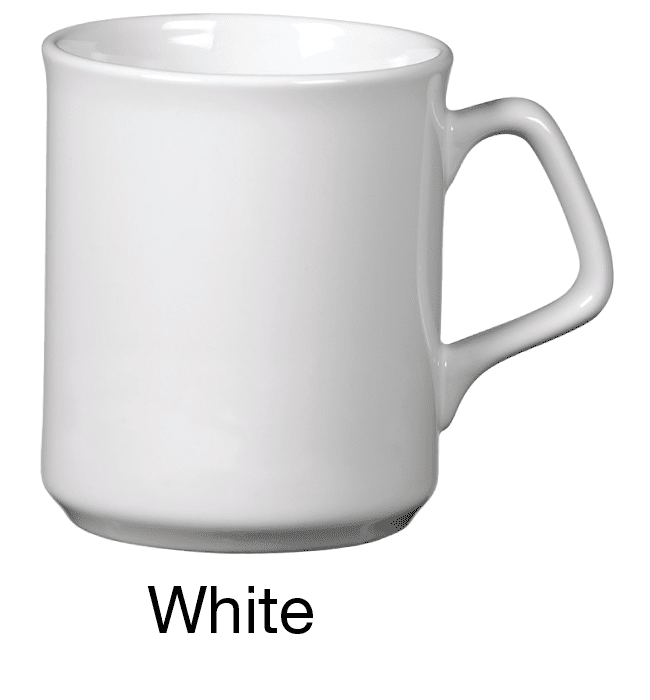 [7101, 4C] – 10 oz White Ceramic Mug (Blank)