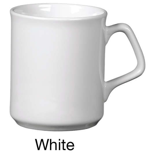 [7101, 4C] – 10 oz White Ceramic Mug (Blank)