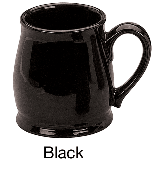 [803, 4C] – 16oz Ceramic Mug Black, Cobalt (Blank)
