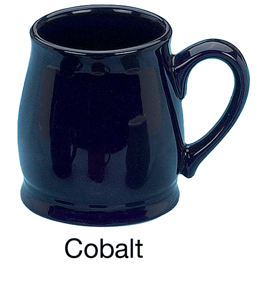 [803, 4C] – 16oz Ceramic Mug Black, Cobalt (Blank)