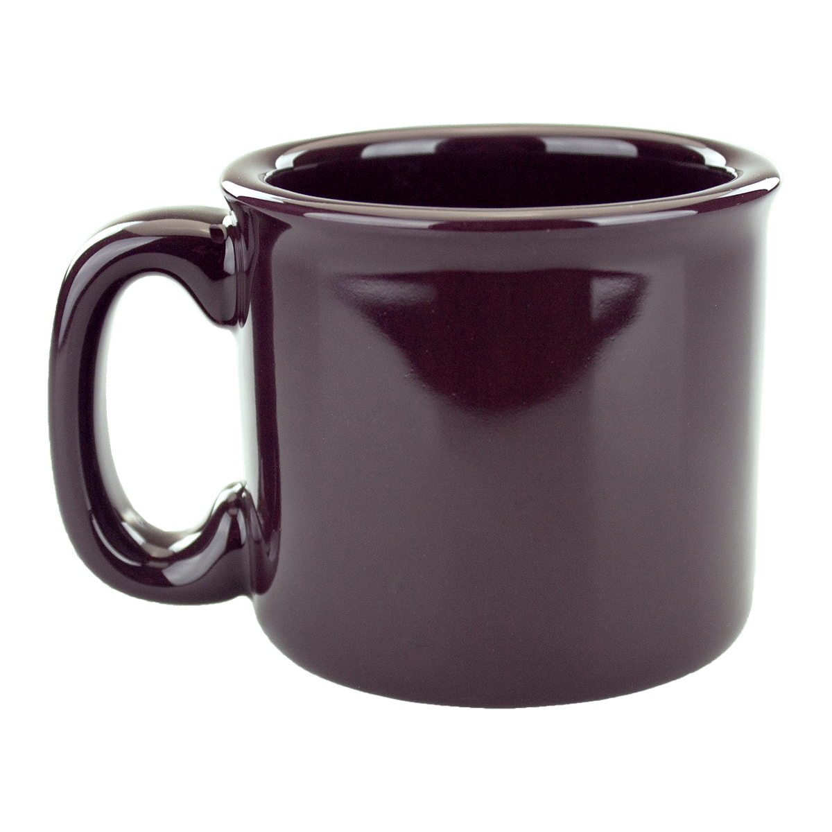 [5209, 4C] – 15 oz Ceramic Campfire Mug (Black, White, DarkPlum, Gamboge, Aqua, Burgundy, Green) (Blank)