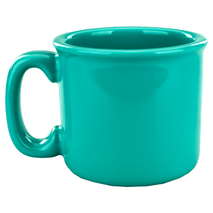 [5209, 4C] – 15 oz Ceramic Campfire Mug (Black, White, DarkPlum, Gamboge, Aqua, Burgundy, Green) (Blank)