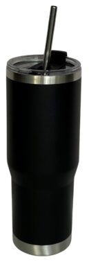 [SD19930, 4C] – 30 oz Arcticware™ Stainless Steel Tumbler with Straw Lid