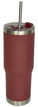 [SD19930, 4C] – 30 oz Arcticware™ Stainless Steel Tumbler with Straw Lid