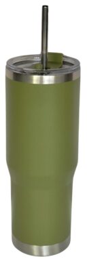 [SD19930, 4C] – 30 oz Arcticware™ Stainless Steel Tumbler with Straw Lid