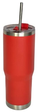 [SD19930, 4C] – 30 oz Arcticware™ Stainless Steel Tumbler with Straw Lid