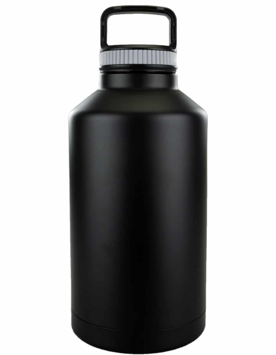 [SD22015SF, 4C] – 2L Satin Finish Stainless Steel Growler (Blank)